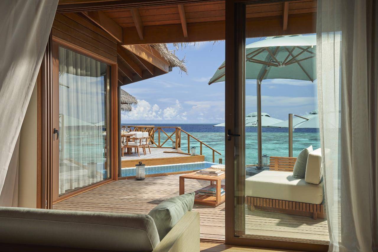 Two Bedroom Ocean Pavilion with Pool, Terrasse, Huvafen Fushi Maldives